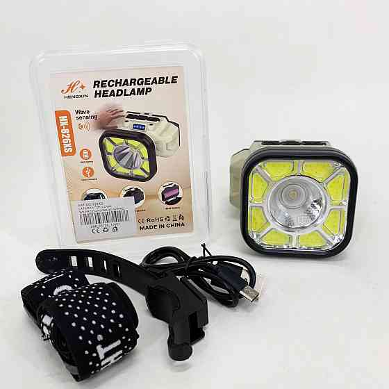 Фонарь налобный 826X-XPE+8COB(White+Red), 1x18650 IM-41 Львов