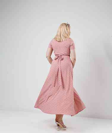 Літнє плаття в підлогу "Кайлі" оптом | Батал Київ