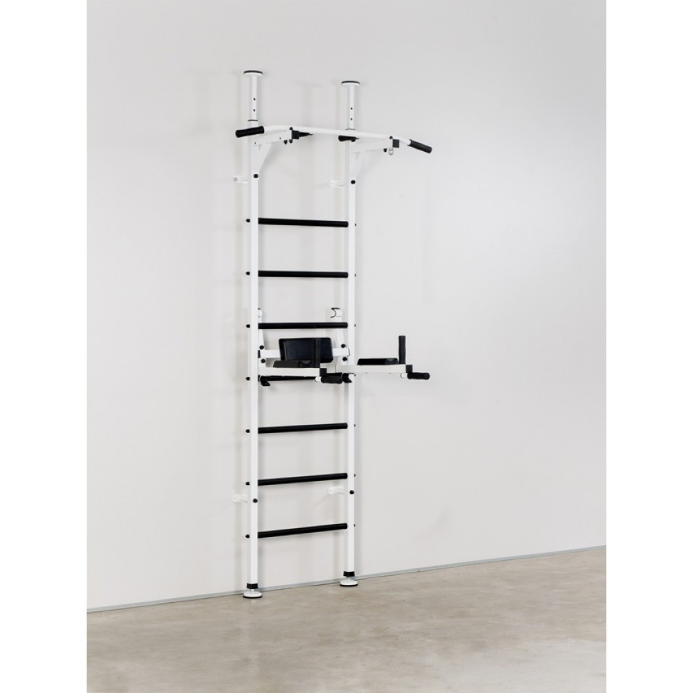 Шведская стенка Tornado Pro White, профессиональный тренажер для взрослых до 120 кг, кольцо для груши Каменское - изображение 3