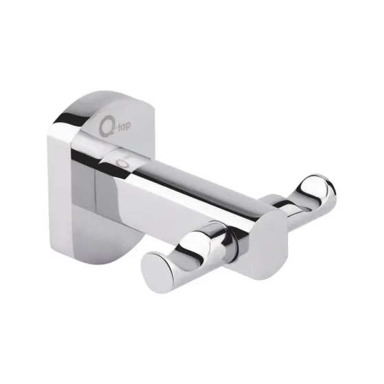 Гачок Qtap Liberty подвійний QTLIBCRM1154 Chrome Київ