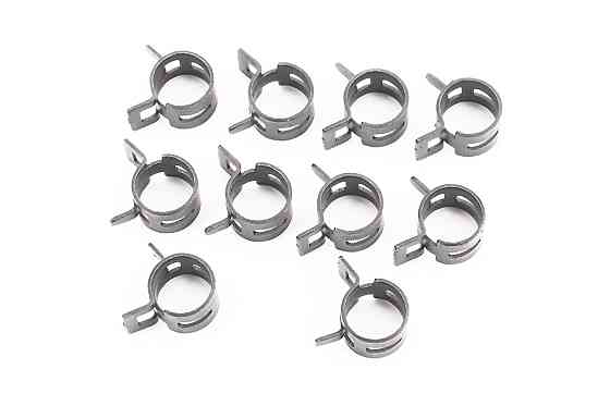 Хомут пружинний 14мм чорний, к-кт 10шт Київ