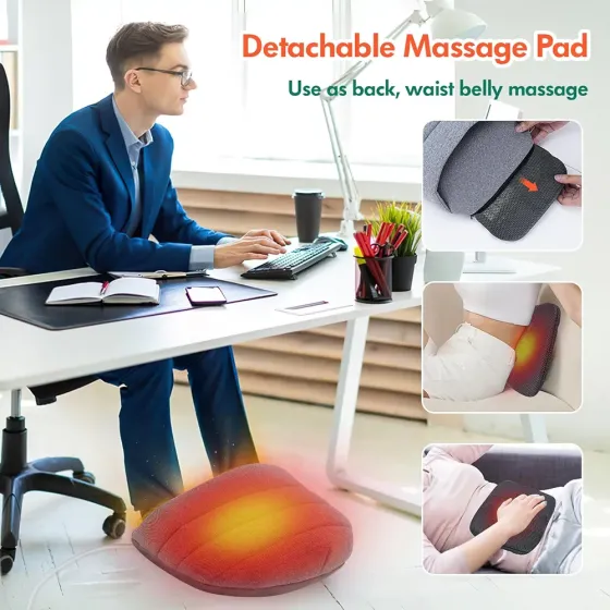 Електрична грілка для ніг 2 в 1 з функцією підігріву та масажу ніг Acemall Луцьк