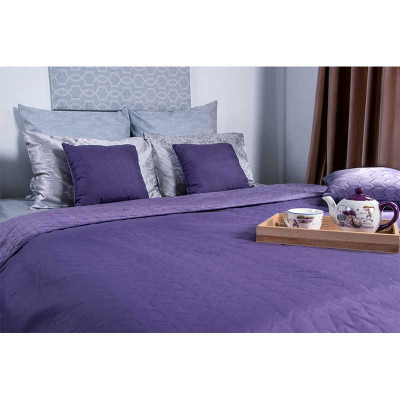 Покрывало Руно двухстороннее VeLour Фиолетовое 180 х 220 см (340.55_Violet) Винница - изображение 7