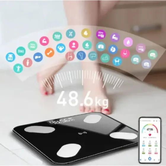 Весы напольные Электронные DOMOTEC MS-2017 180кг Smart APP 7382 Киев