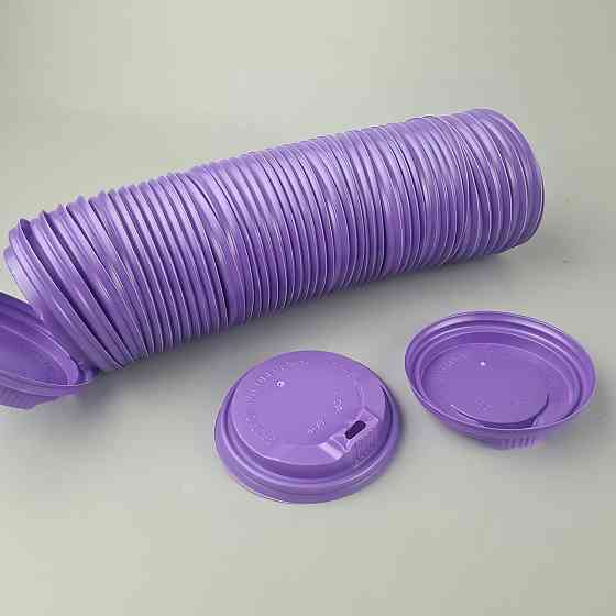 Кришка під склянку паперова. Ф79 (гар) фіолетовий ДИФЛОН (50 шт.) Харків