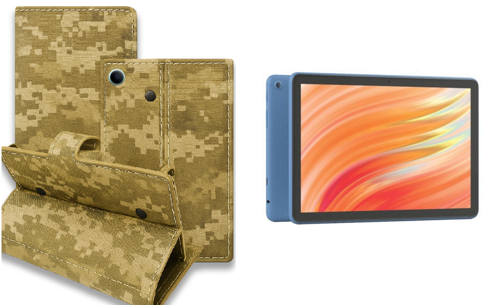 Книга-трансформер для планшета Amazon Fire Hd 10 2017, 2018, цвет Black Pixel Киев - изображение 1