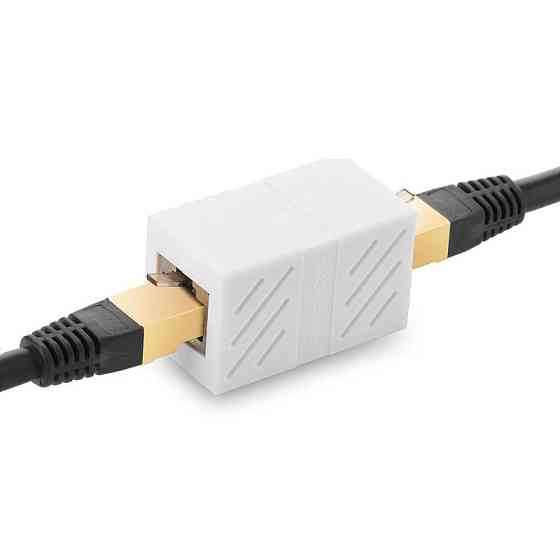 Соединитель витой пары RJ45 Ugreen NW114 20311 (Белый) Николаев