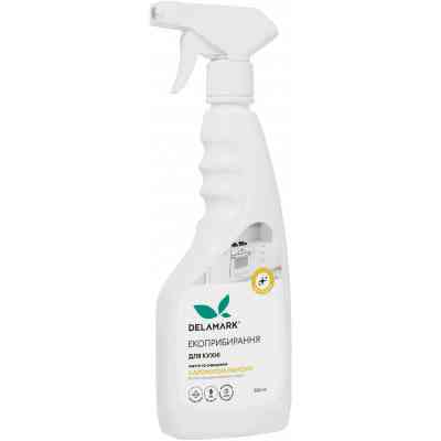 Спрей для чистки кухни DeLaMark с ароматом лимона 500 мл (4820152330673) Винница