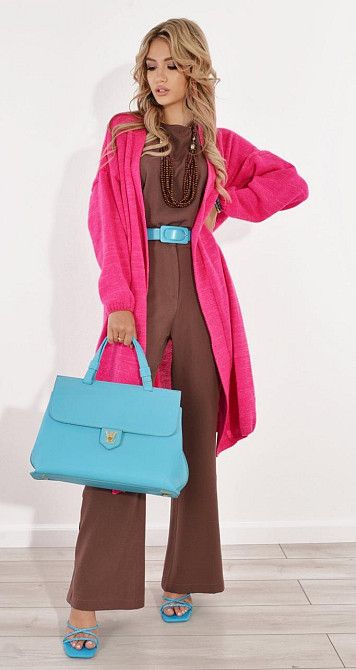 Свободный облегченный кардиган (50-54) Киев - изображение 4