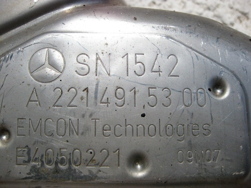 Mercedes-Benz  A2214907135 Глушник задній лівий S-Class W221 long V6 3.0 cdi Одесса - изображение 2