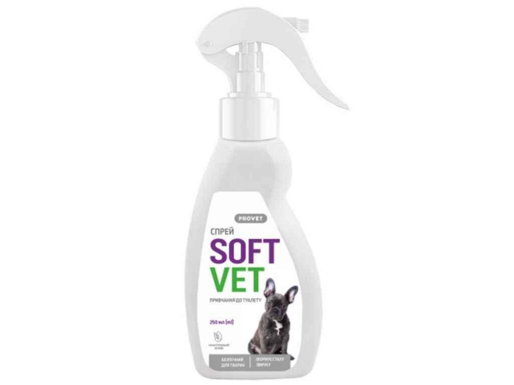 Спрей для приучения к туалету собак 250мл Soft Vet PR244021 ТМ ПРИРОДА Киев - изображение 1