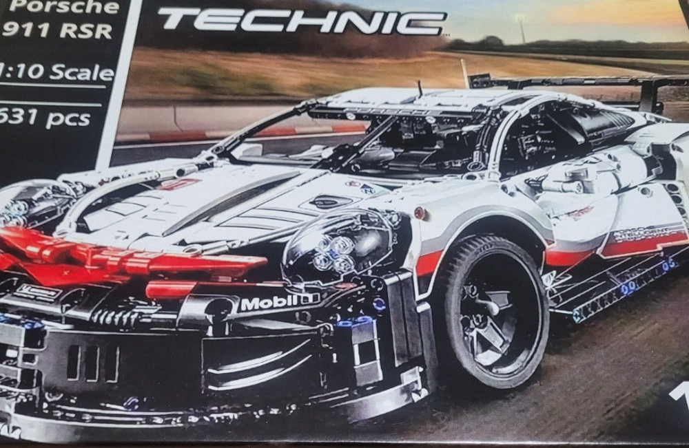 В коробці ‼️ Конструктор Porsche 911 RSR Technic 42096 Lego 1в1 1580 д. Київ - фото 1