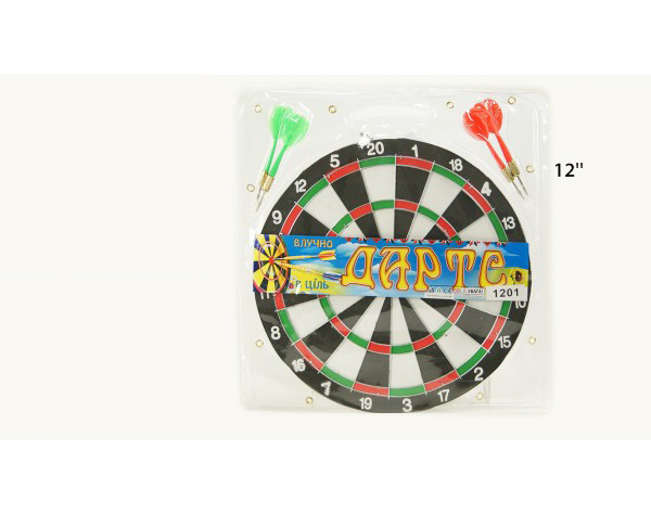 Дартс з дротиками 1 201 в комплекті 4 дротика Вінниця - фото 1