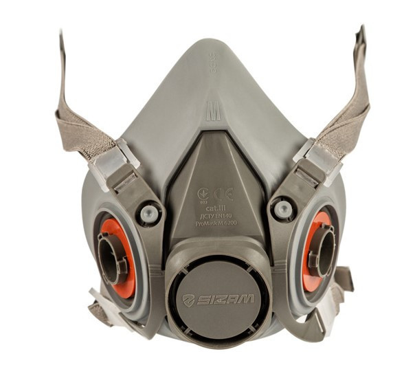 Респиратор полумаска с креплением в 4-х точках Sizam Promask M 6200 Ровно - изображение 7