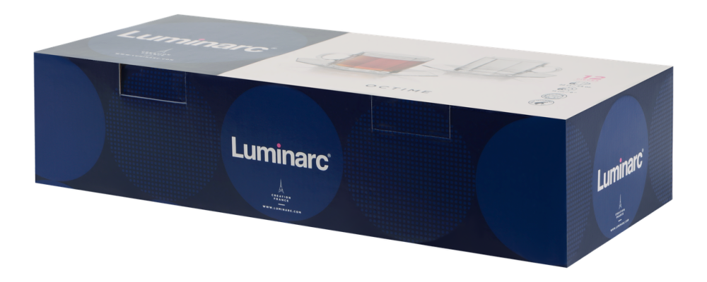 Сервиз чайный Luminarc Octime, 12 предметов (7072537) Киев - изображение 2