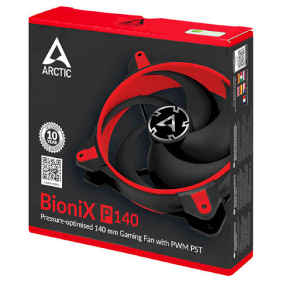 Кулер для корпуса Arctic BioniX P140 Red (ACFAN00127A) Винница - изображение 4