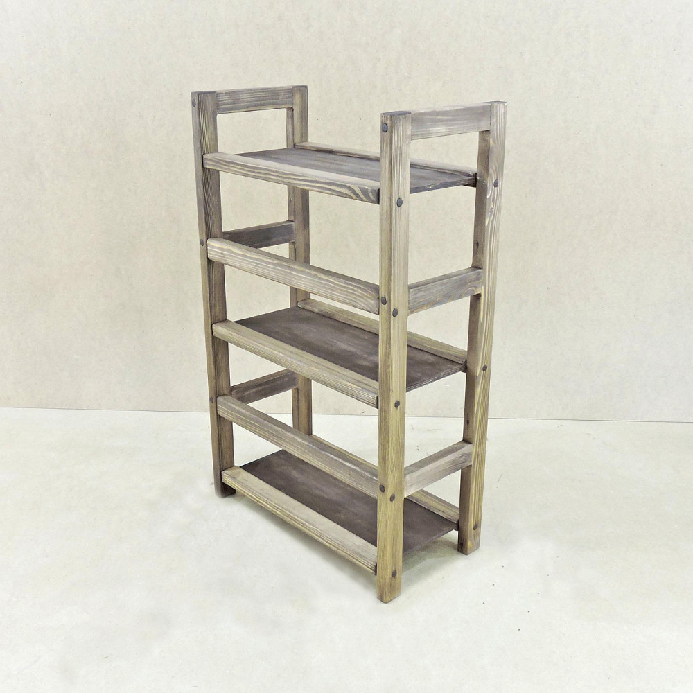 Етажерка розбірна "Лестер 50х25х80" капучино Миколаїв - фото 6