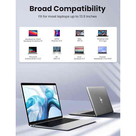 Сумка для ноутбука UGREEN LP437 Laptop Bag 13''-13.9'' (Gray)(UGR-20448) (UGR-20448) Киев