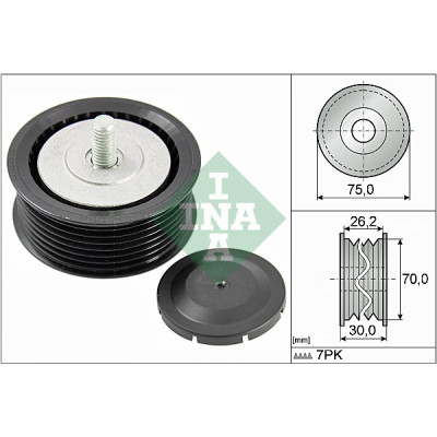 Ролик натягувача ременя INA 532 0800 10 Вінниця - фото 1