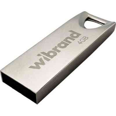 USB флеш накопитель Wibrand 4GB Taipan Silver USB 2.0 (WI2.0/TA4U2S) Винница
