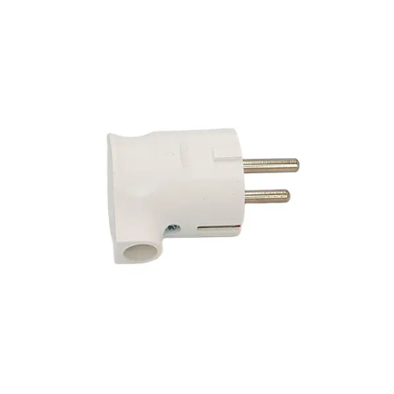 Вилка без заземлення з бічним вводом провода Харків