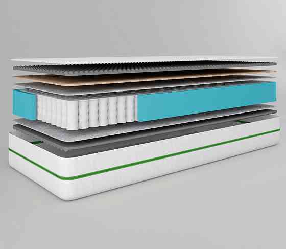 Матрас ортопедический ТМ Ismart Koala Coco 140х190 см пружинный (ISM-051090) Днепр