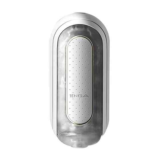 Вибромастурбатор Tenga Flip Zero Electronic Vibration White, изменяемая интенсивность, раскладной Sex Aura Киев