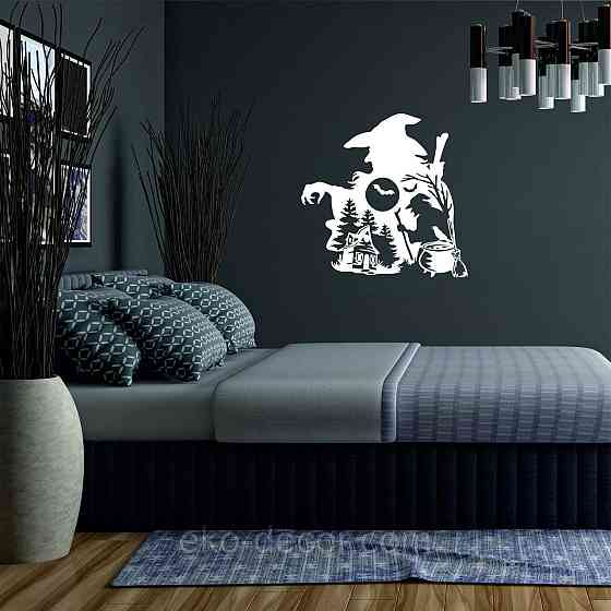 Декоративное настенное Панно «Хеллоуин», Декор на стену 70*70 см, Белый Киев