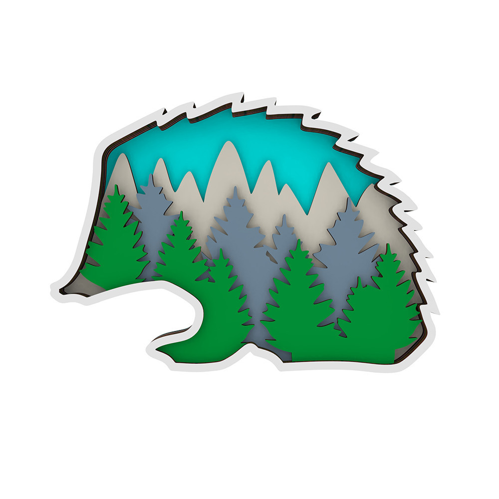 Набір для творчості розмальовка EKOSTAR 3D-картина Їжак Київ - фото 1