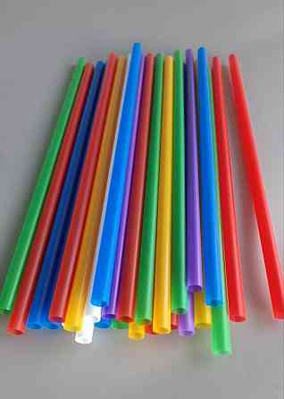 Трубочки широкі для напоїв d8 25см Фреш Мікс (500 шт) Харків