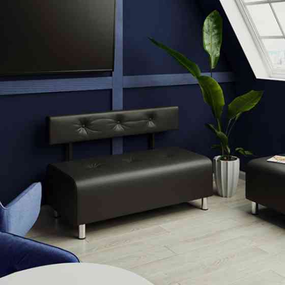 Диван для зоны ожидания Бекки с пуговицами Киев