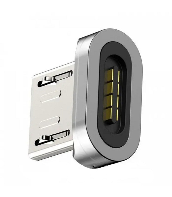 Наконечник Baseus Micro-USB CAMXC-E для магнітного кабелю (Сріблястий) Николаев - изображение 4