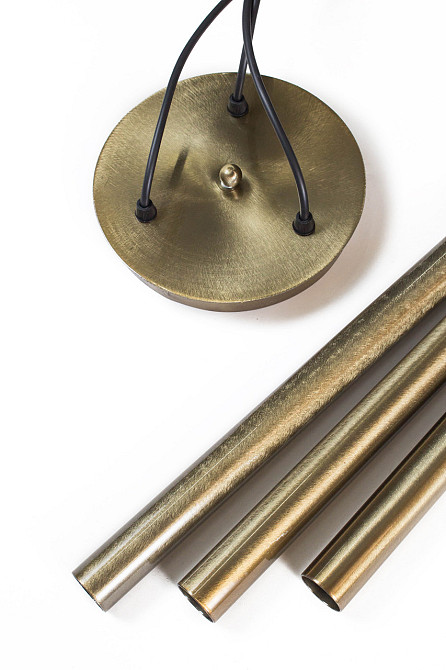 Люстра трубки підвісні 3-G9-Beatrice NL 3045-3R BN бронза Київ - фото 3