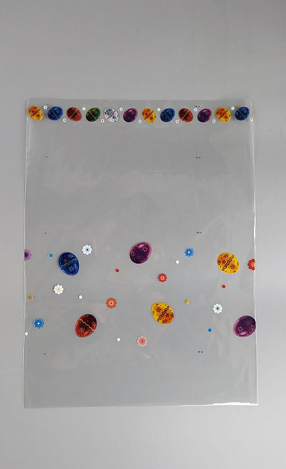 Пакет Пасхальный с рисунком для упаковки подарков  (30*40) №401 (1)  