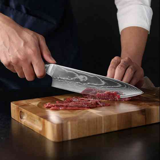 Професійний універсальний ніж 21 см із дамаської сталі GRILLI 777143 Код: 012316 Рівне