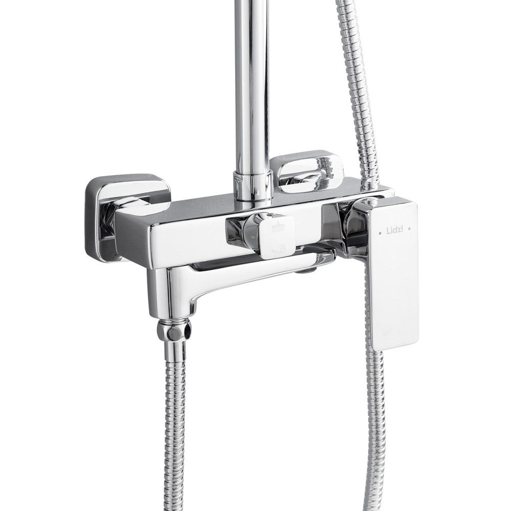 Душова система латунна універсальна Lidz Orion 1030 на три споживачі (з виливом) (k35) LDORI1030CRM48092 Chrome Київ - фото 4