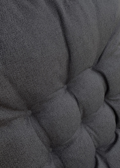 Подушка для стільців (50x120х8 см) подвійна Decorator Мальмо колір темно-сірий 84-132 Київ - фото 7