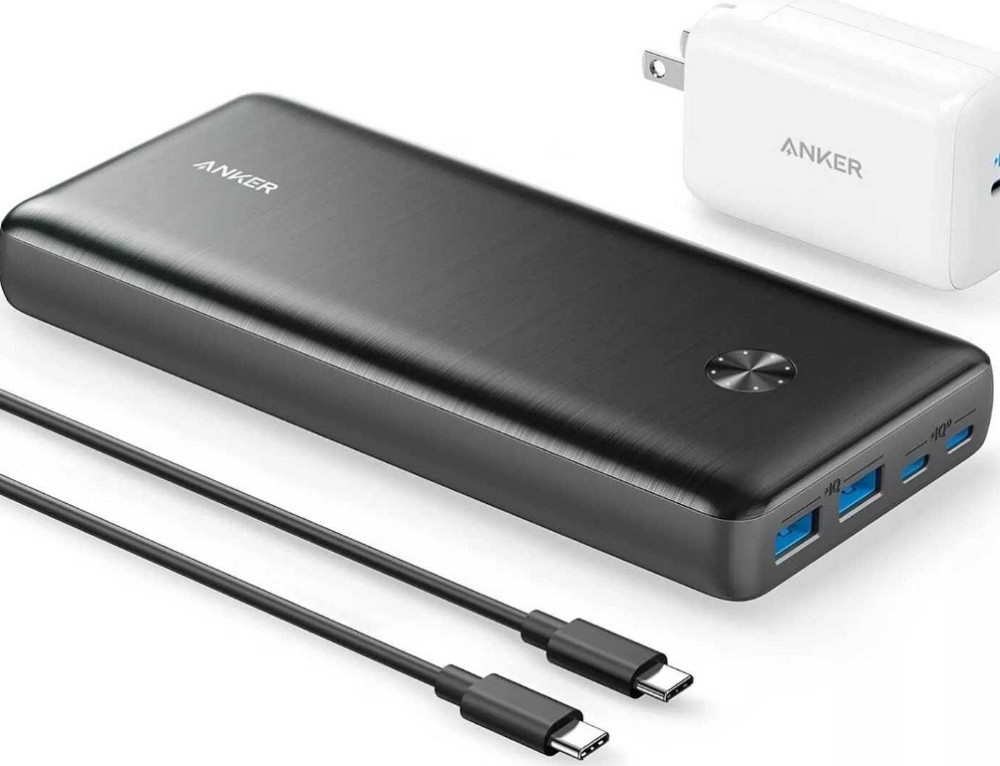 Повербанк Anker PowerCore III Elite 87w A1291 + Зарядное устройство 65w. Харьков - изображение 1