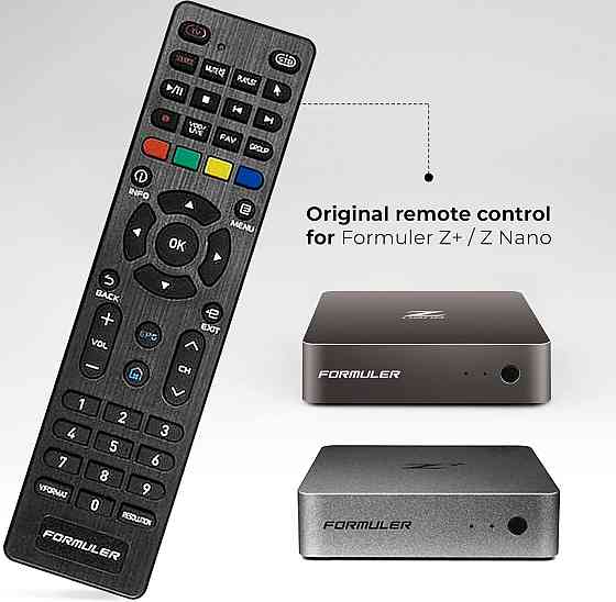 Оригинальный пульт дистанционного управления для Formuler Z+ / Z Nano инфракрасный черный Киев