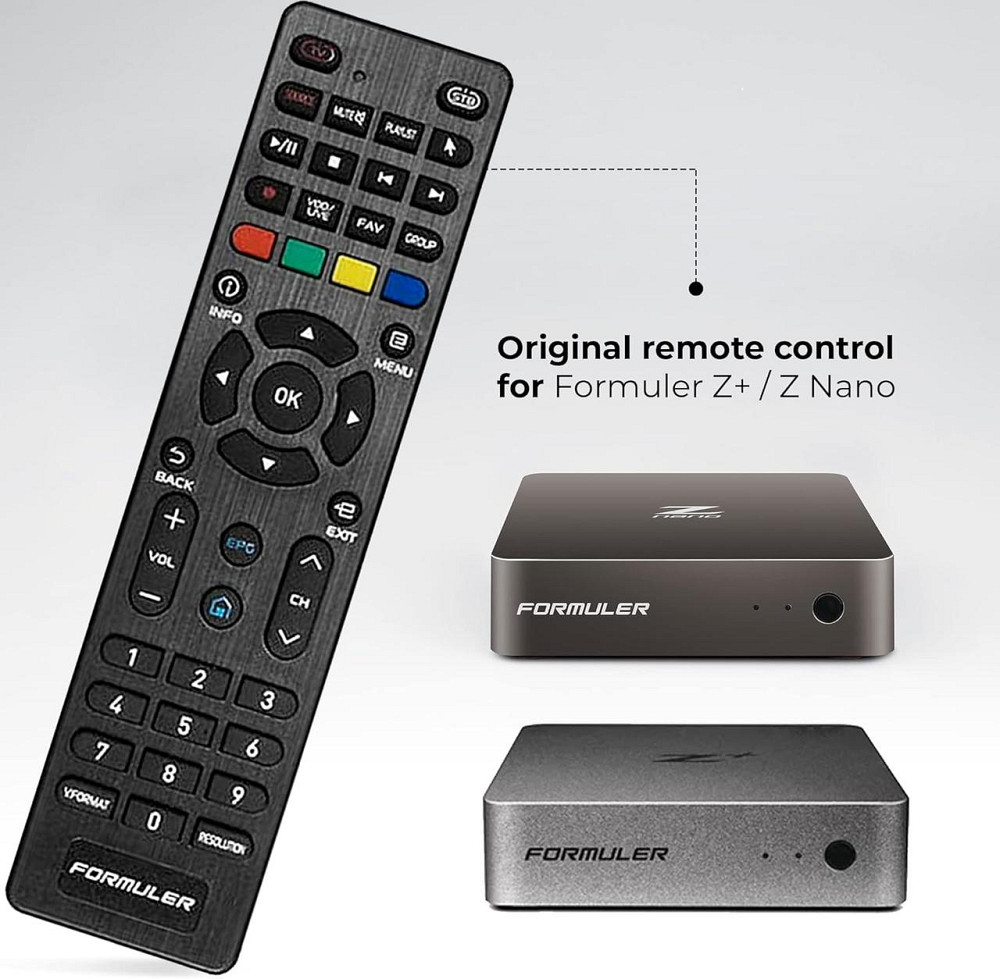 Оригинальный пульт дистанционного управления для Formuler Z+ / Z Nano инфракрасный черный Киев - изображение 6