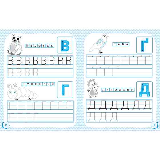 Готуємося до школи Прописи Вчимо букви 822005, 16 сторінок Вінниця