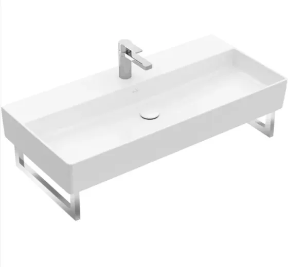 Раковина  Villeroy&Boch Momento 2.0 100X47 Star White Ceramicplus (4A22A2RW) Киев