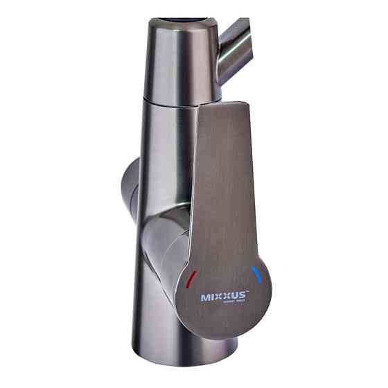 Кухонний змішувач на дві води Mixxus FUL-021 Graphite Refl.Black    ( MI6115 ) 23942 Харків