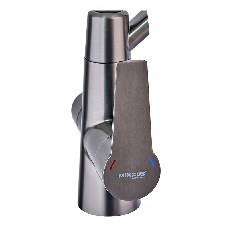 Кухонний змішувач на дві води Mixxus FUL-021 Graphite Refl.Black    ( MI6115 ) 23942 Харків - фото 2