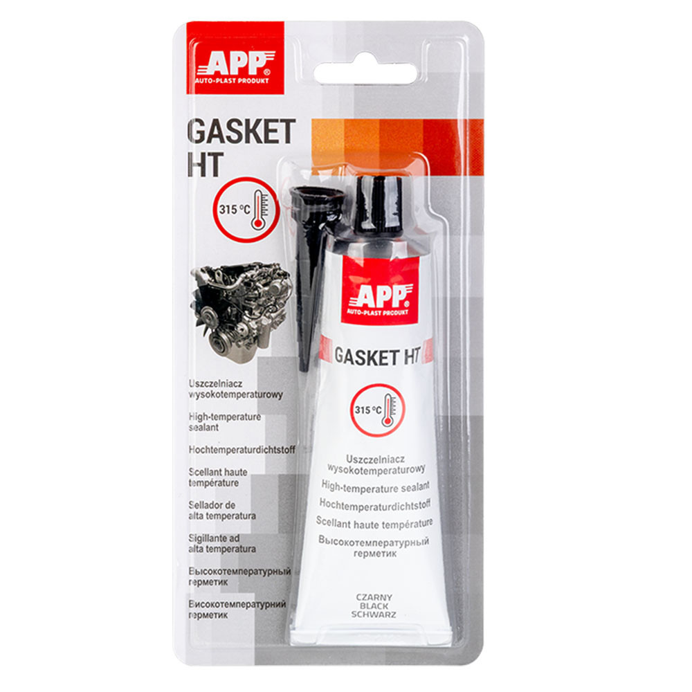 Герметик високотемпературний (до 315*С) Gasket HT чорний 105г APP, 040540 Вінниця - фото 3