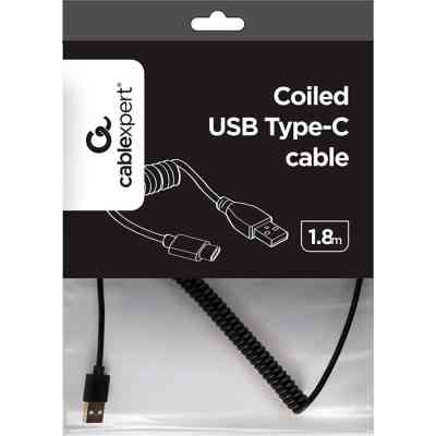 Дата кабель USB 2.0 AM to Type-C 0.6m Cablexpert (CC-USB2C-AMCM-6) Винница