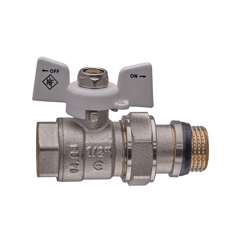 Кран шаровой с американкой Nolf classic NFC.963-06-1/2