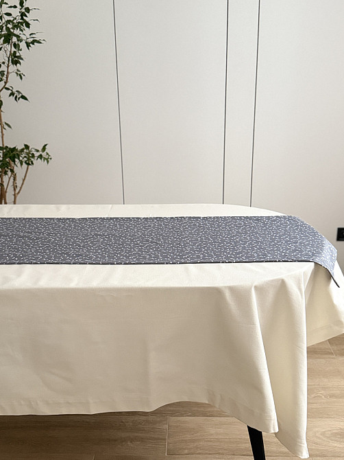 Ecotton Ранер доріжка Ecotton DUCK 45x170 см для обіднього столу водовідштовхувальна сірий (V 1 Коломия - фото 3