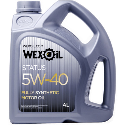 Моторна олива WEXOIL Status 5w40 4л (WEXOIL_62580) Вінниця - фото 1