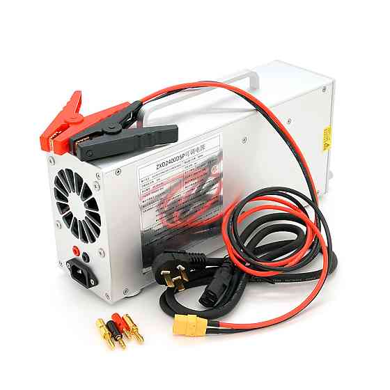 Універсальний зарядний пристрій для акумуляторів Li, ZXD 2400, 0-120V/25A, 220В, 3kW, LED дисплей, універсальний захист Київ